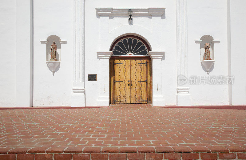 门，Mission San Luis Rey De Francia，欧申赛德，加利福尼亚